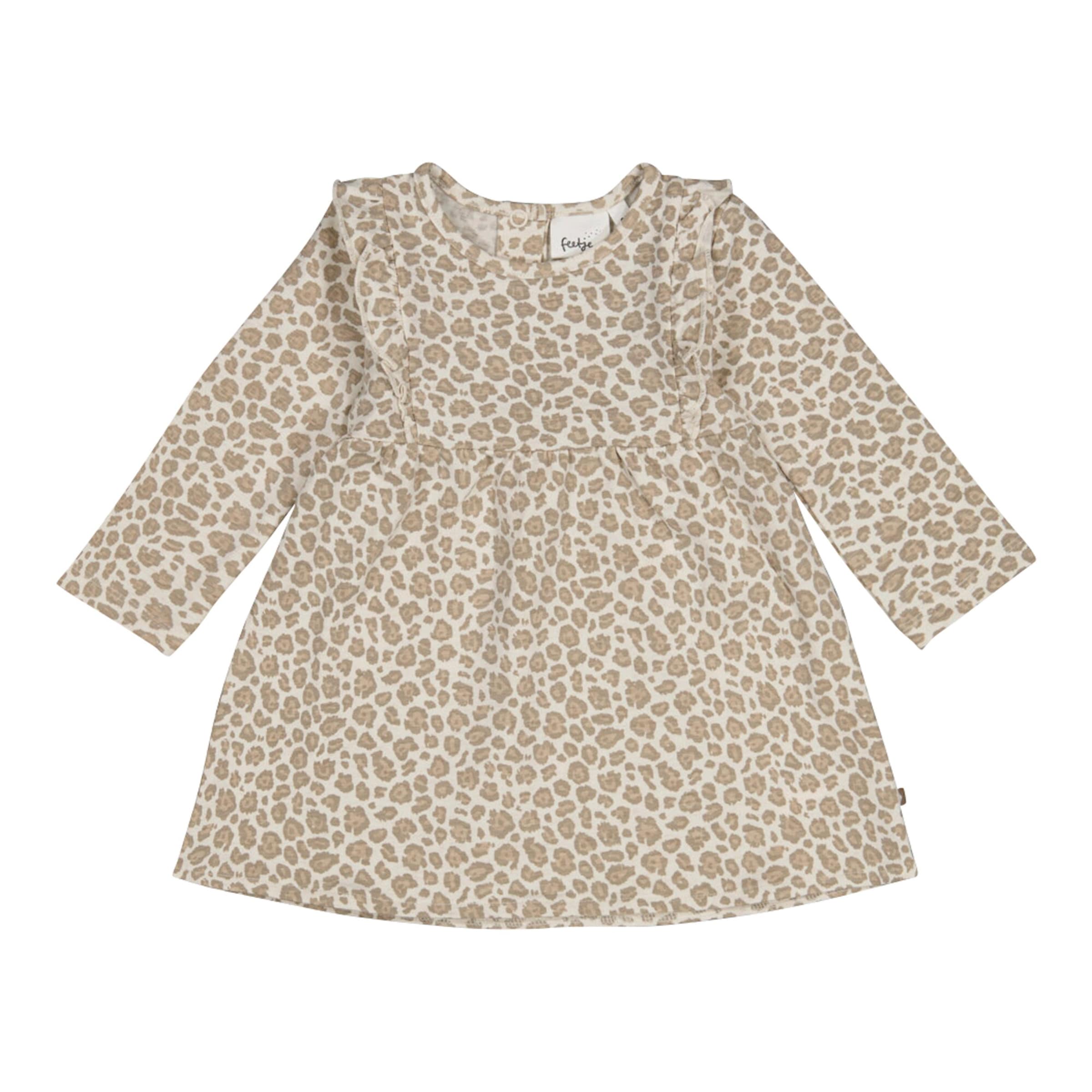 Feetje Kleid langarm Leo Rüschen