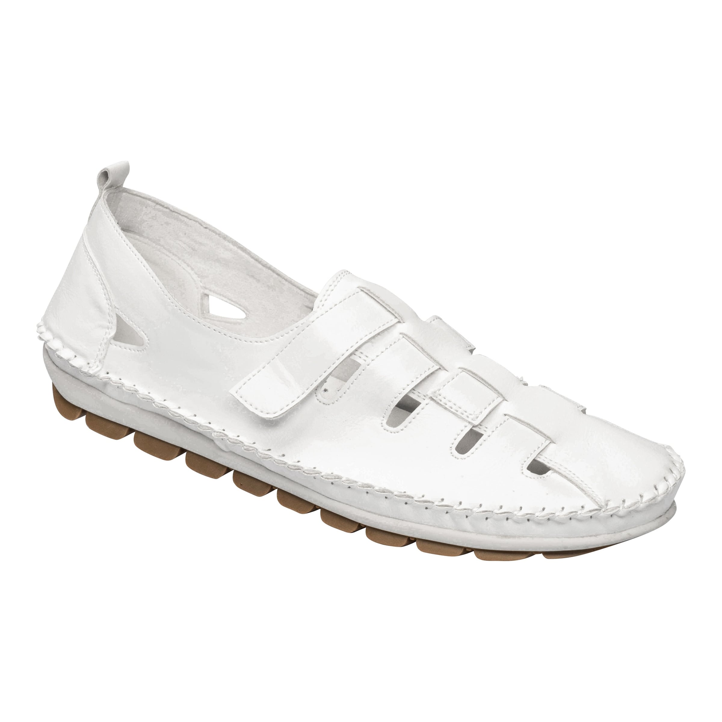Bequem-Slipper „Bianca“ weiss 41 Damen