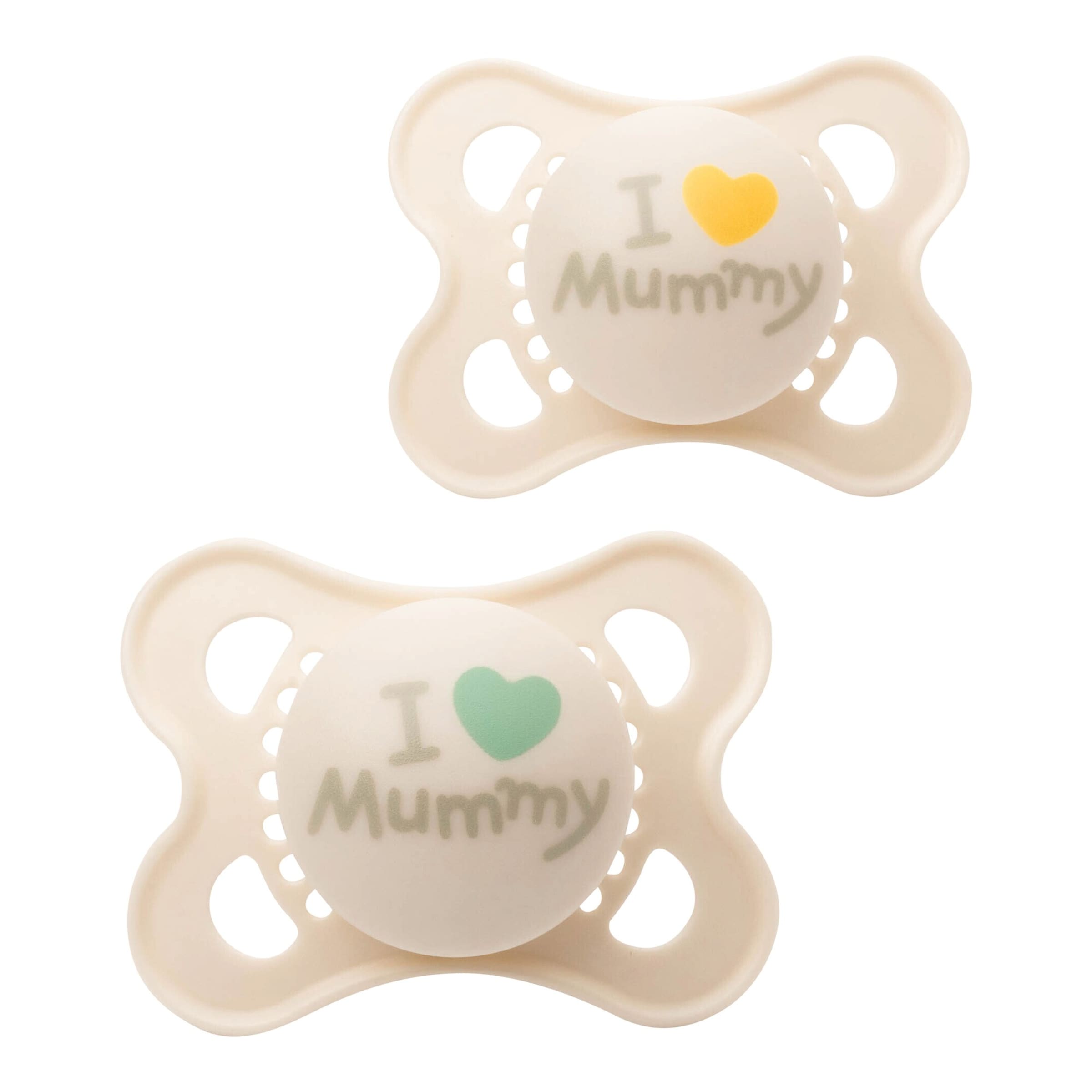 2er-Pack Schnuller Original Silikon, 0-6M