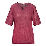 Damen-Shirt „Leinenoptik“