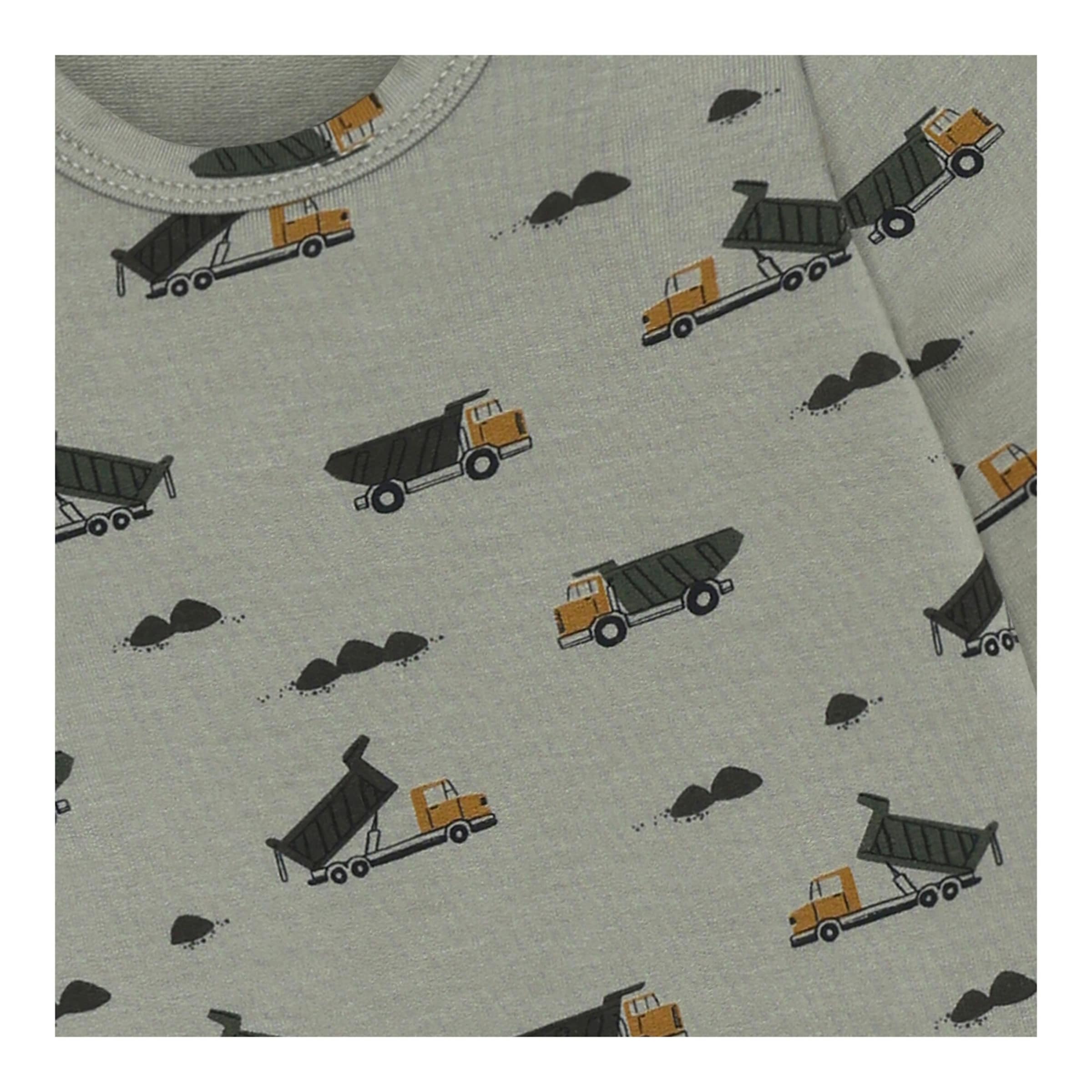 Shirt langarm Baustellenfahrzeuge