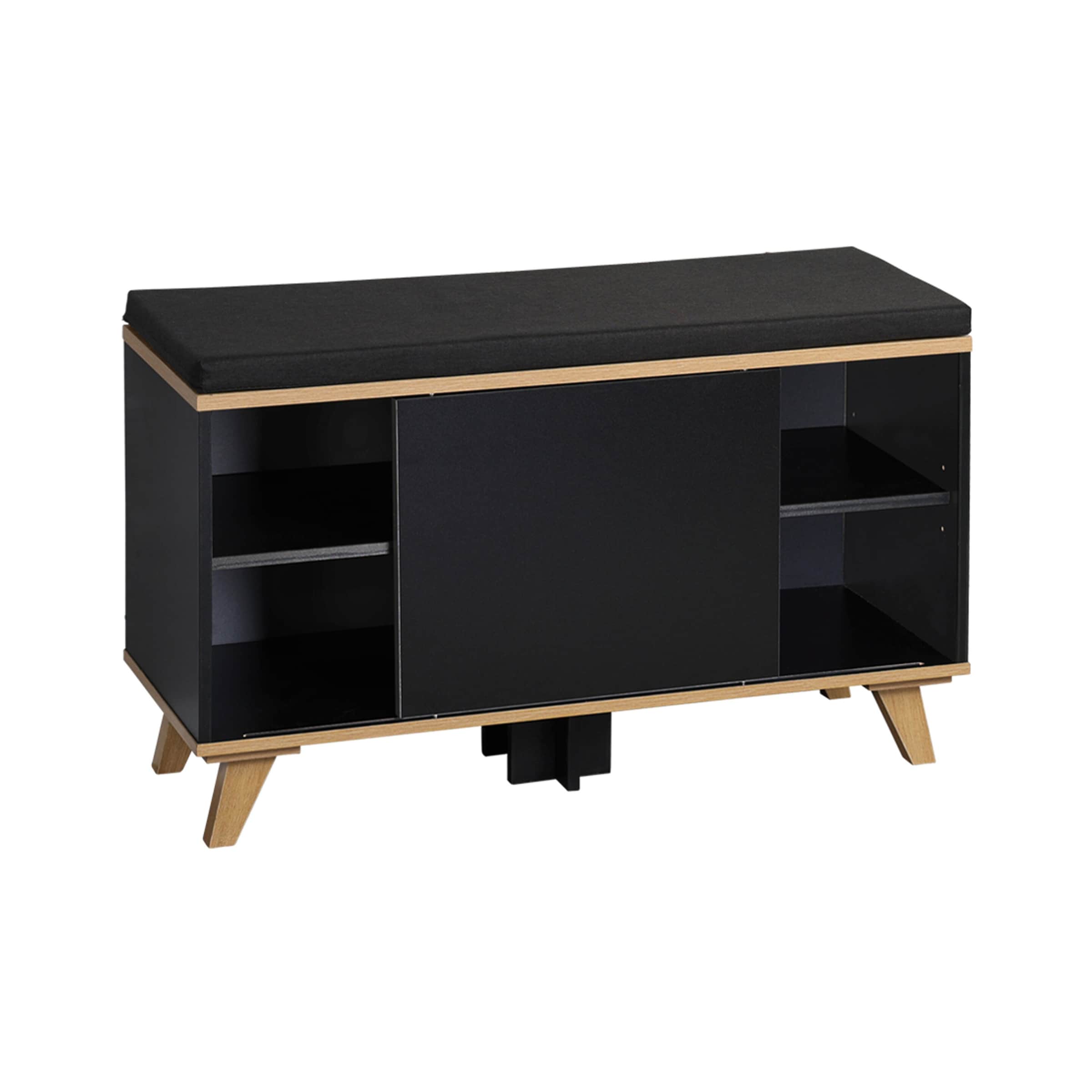 Schuhschrank mit Sitzkissen