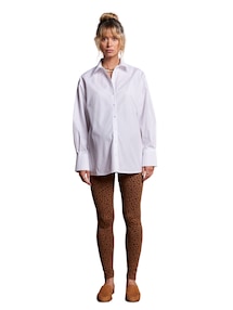 Lange Bluse für Schwangerschaft und Stillzeit