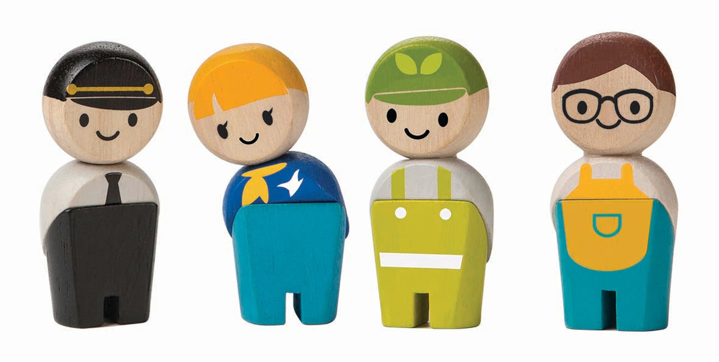 Plantoys Spielfiguren Handwerker