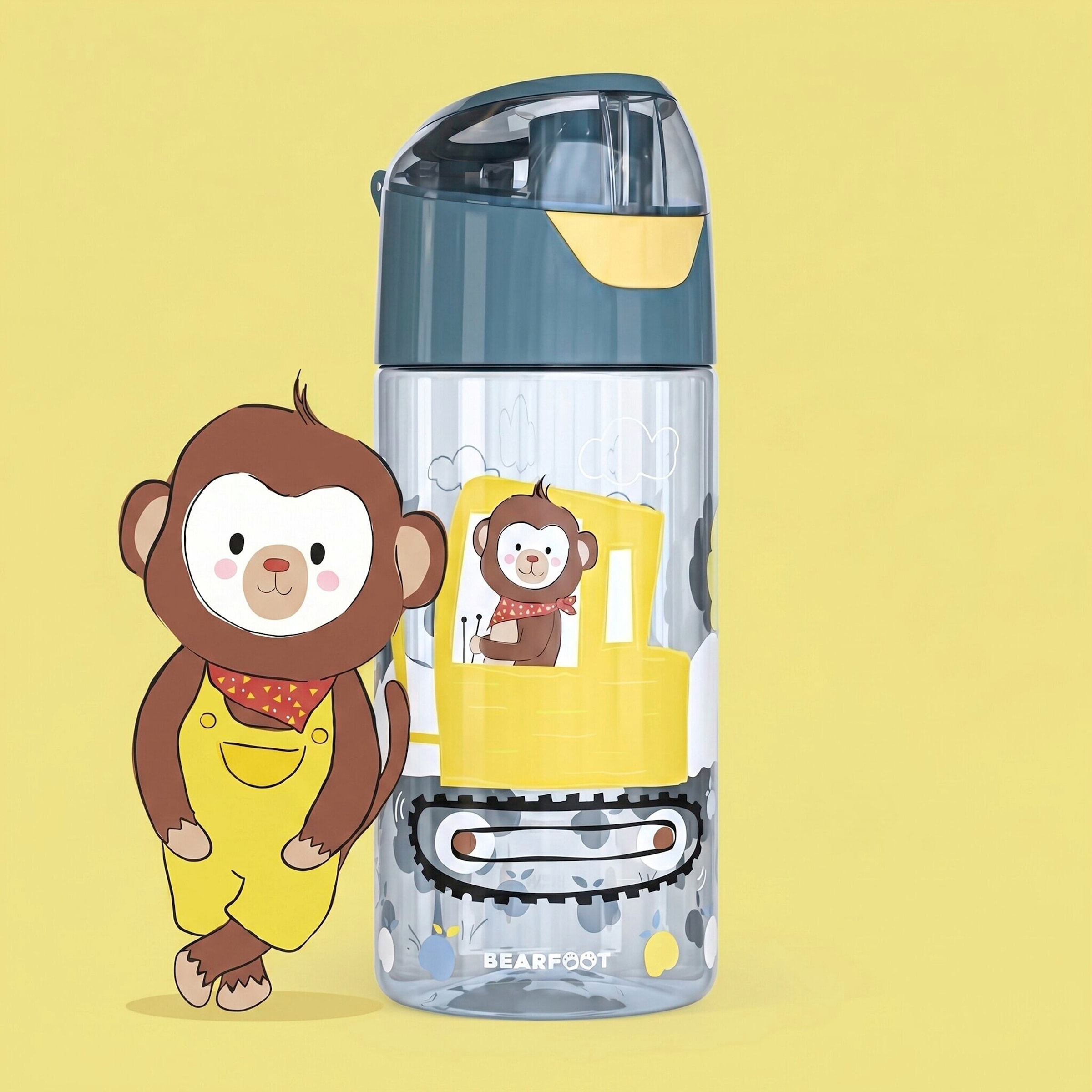 Bearfoot Trinkflasche 450ml