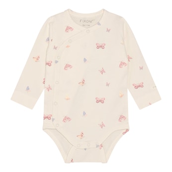 Body portefeuille manches longues papillons