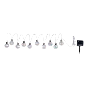 Guirlande solaire «Ampoules», 3,8 m
