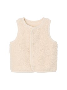Baby Weste aus Teddyfleece