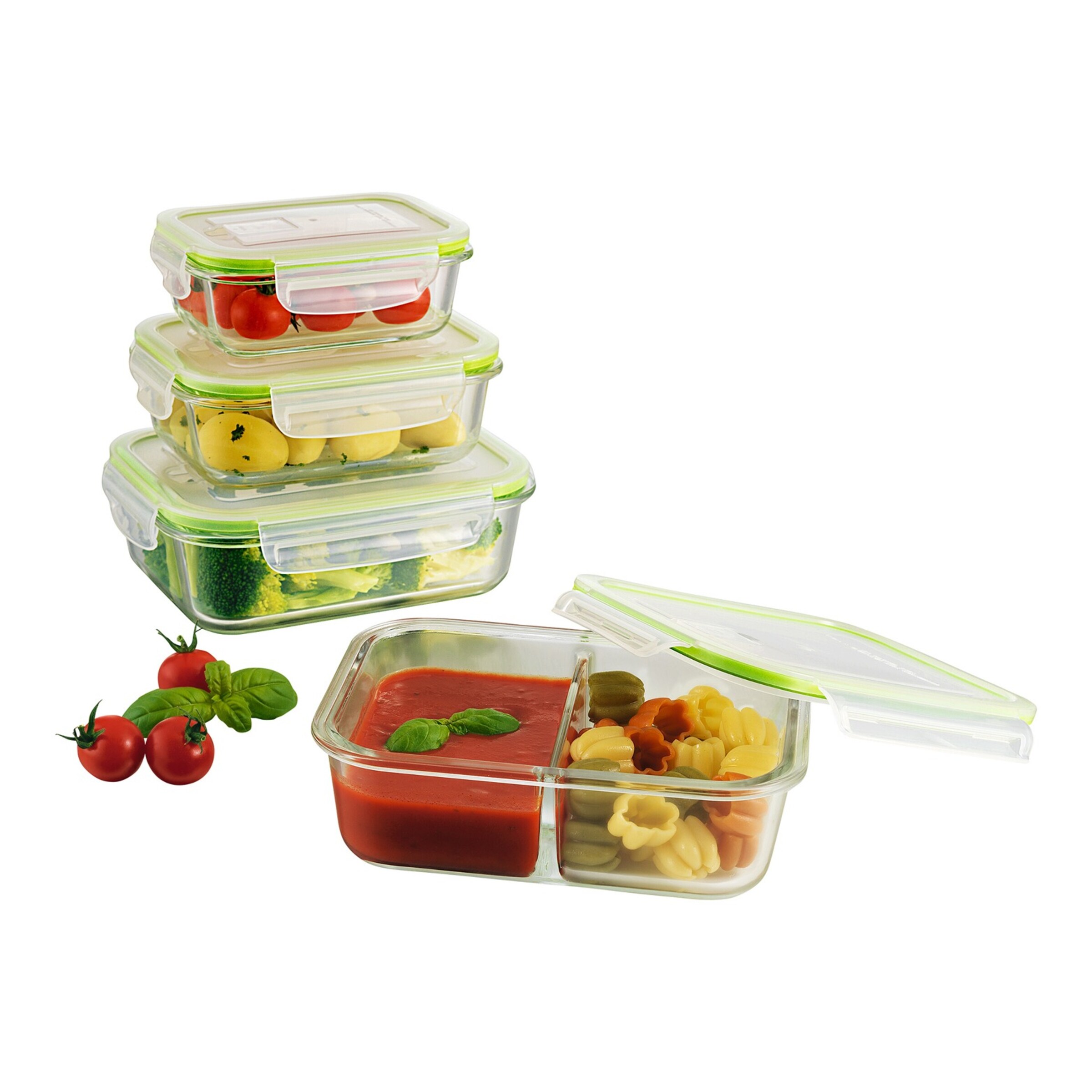 GOURMETmaxx - Glas-Frischhaltedosen Klick-it, 8-teilig | Die Moderne ...