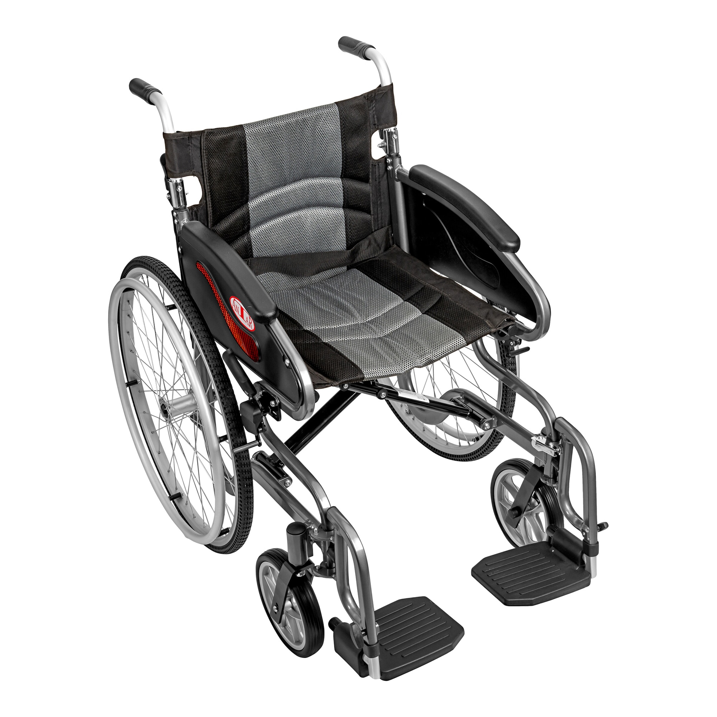 Antar Aluminium-Rollstuhl "Trend" Schwarz