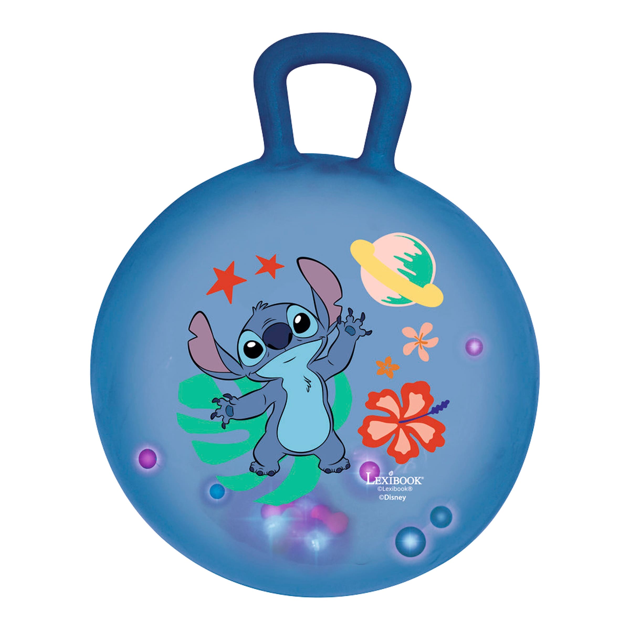 Hüpfball mit Licht-Effekt Disney Stitch