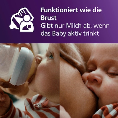 3er-Pack Babyflasche Natural Response, 260ml, ab 1M