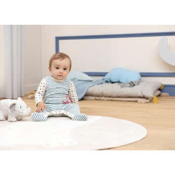 Strampler-Set 2-tlg. mit Shirt Elefant Ringel