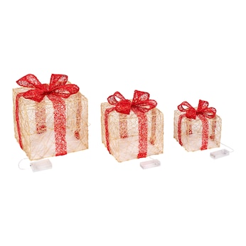 Led-cadeaus “Trio”, 3-delig