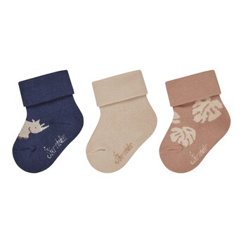 3er-Pack Socken Nashorn