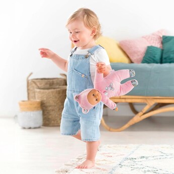 Puppe Sweatheart rosa Bär 30cm