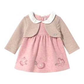 Kleid langarm 2 in 1 mit Bolero