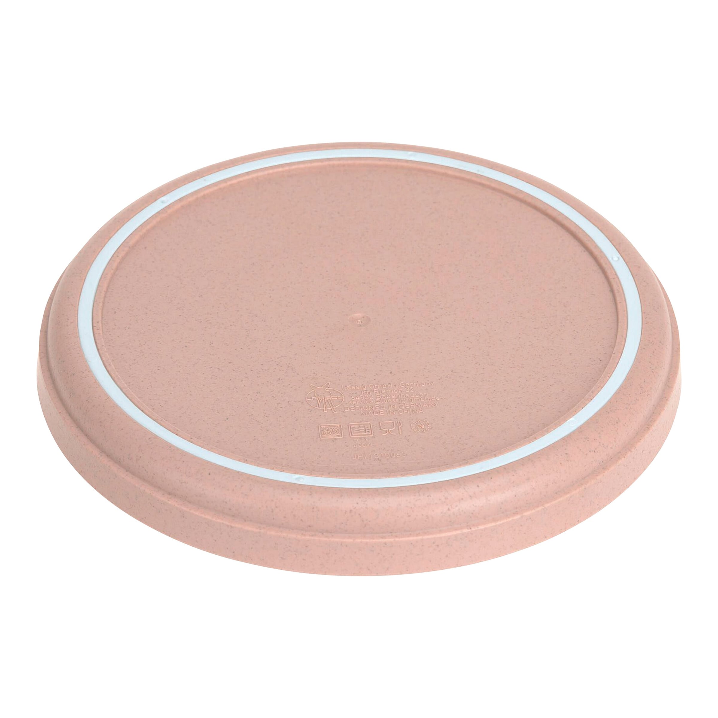 Teller mit Zellulose