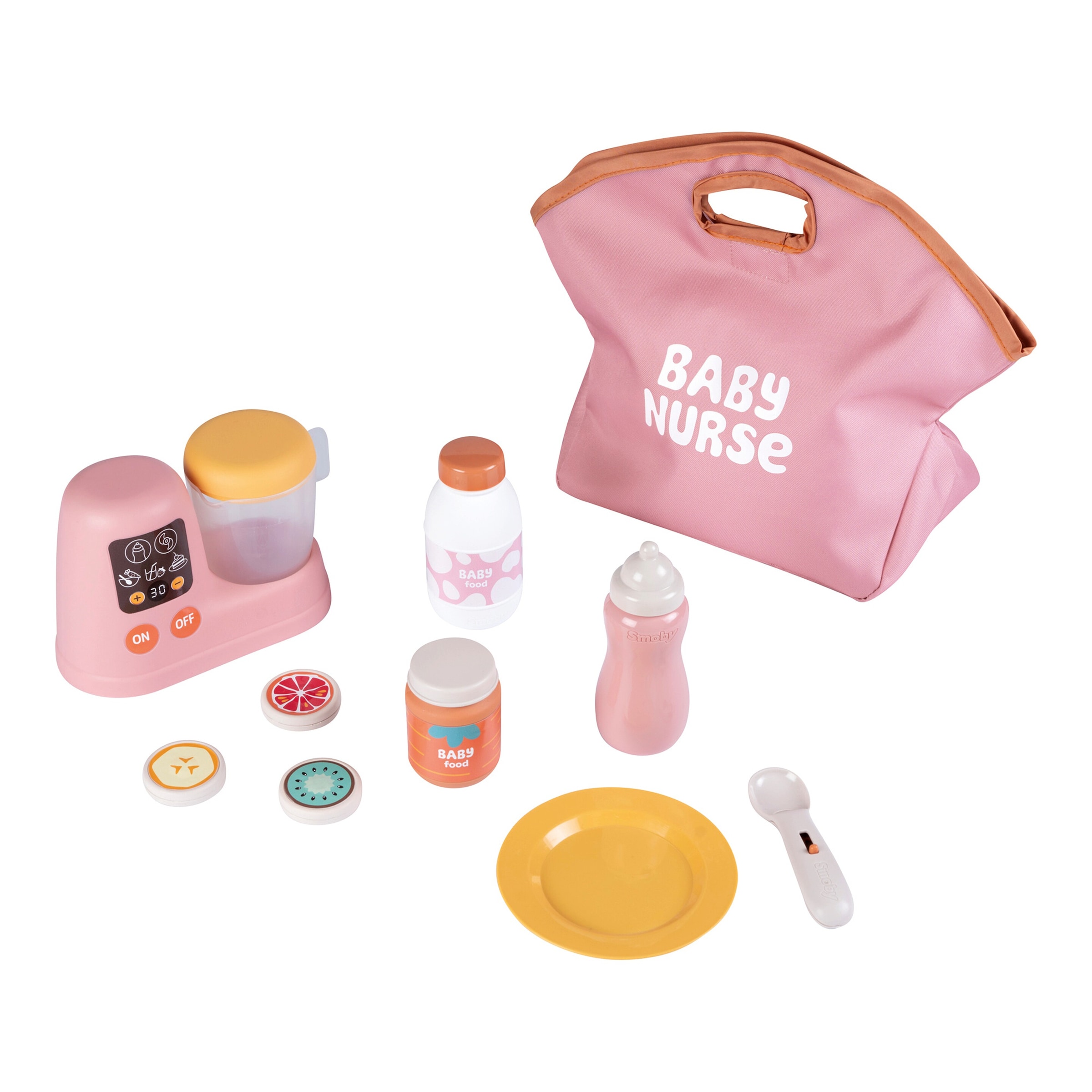 Smoby Puppen-Fütterset Baby Nurse