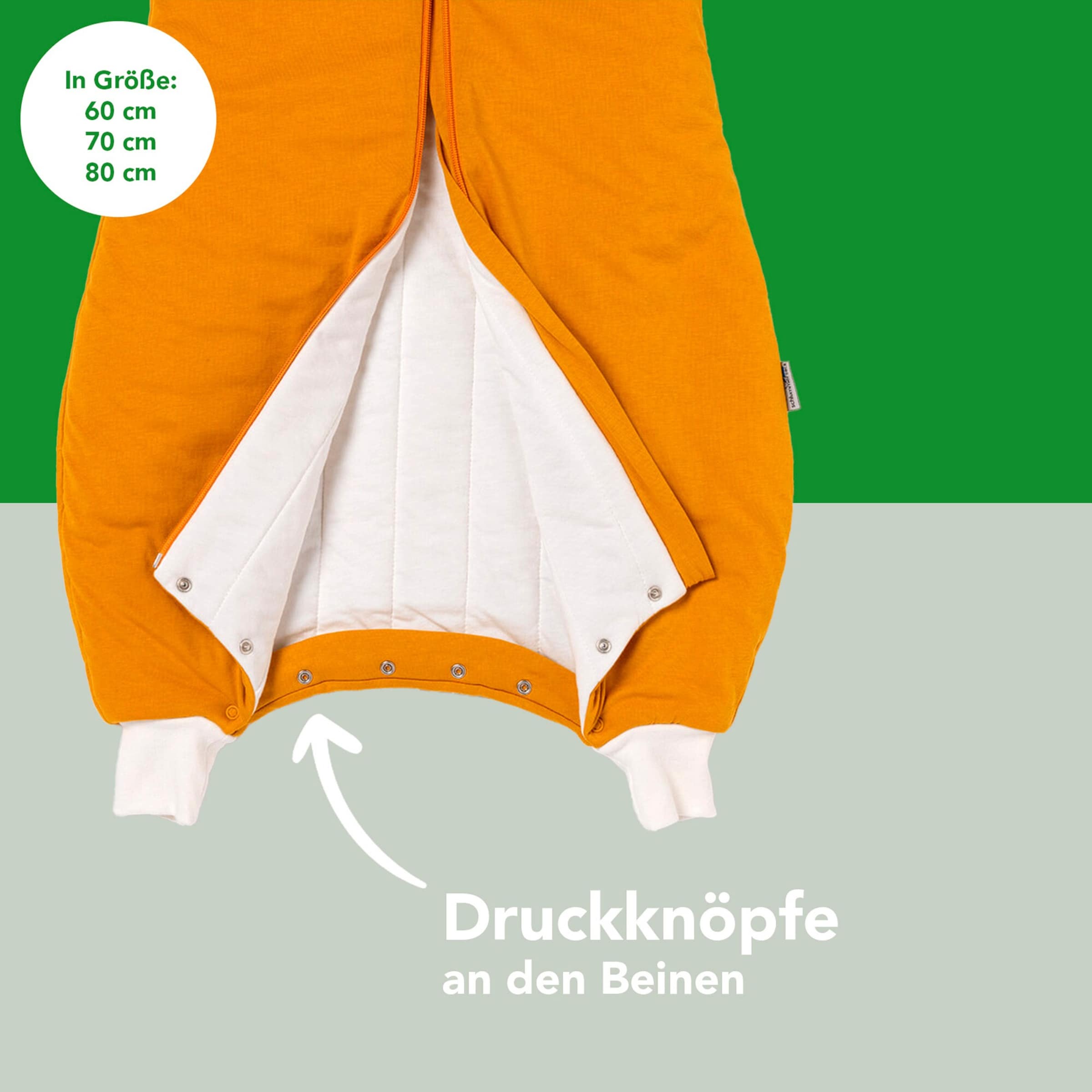 Schlummersack Schlafsack mit Füßen 2.5 Tog