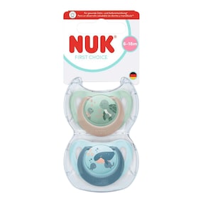 2er-Pack Schnuller First Choice, 6-18M