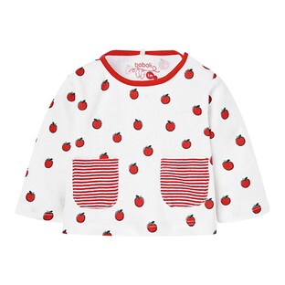Shirt langarm Äpfel