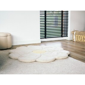 Krabbeldecke Blume 110 cm