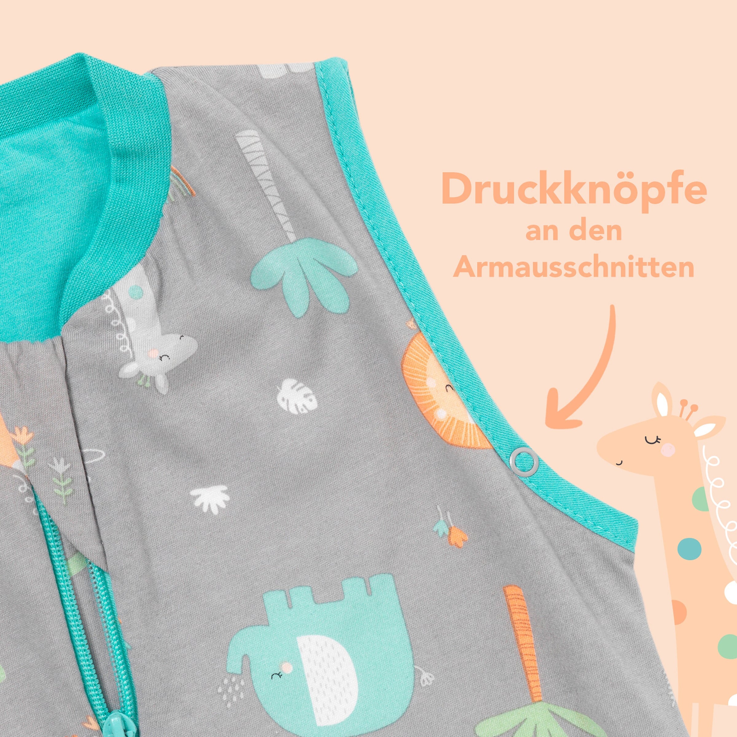 Thumbnail - Schlummersack Schlafsack mit Füßen 1.0 Tog