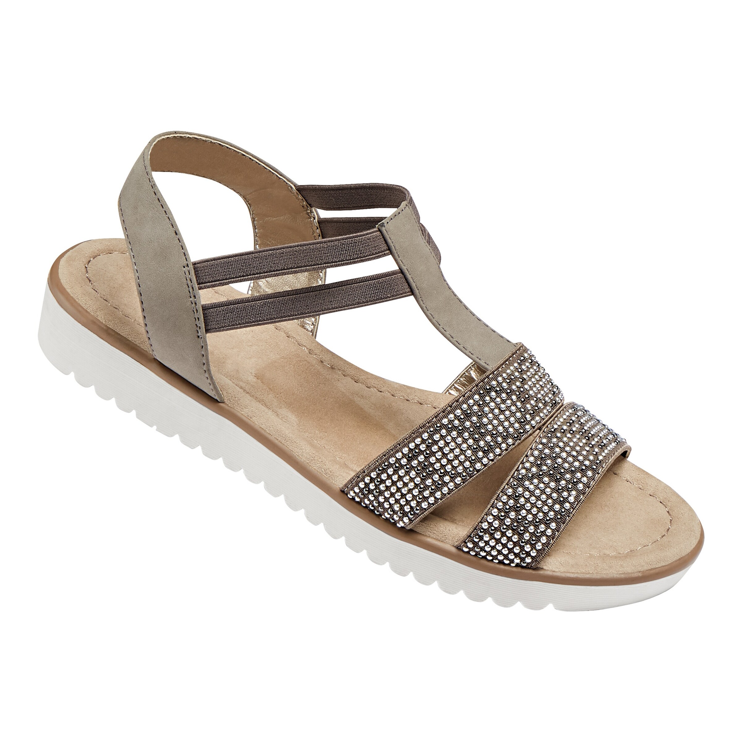 Stretch-Sandalette Simone, Größe: 41