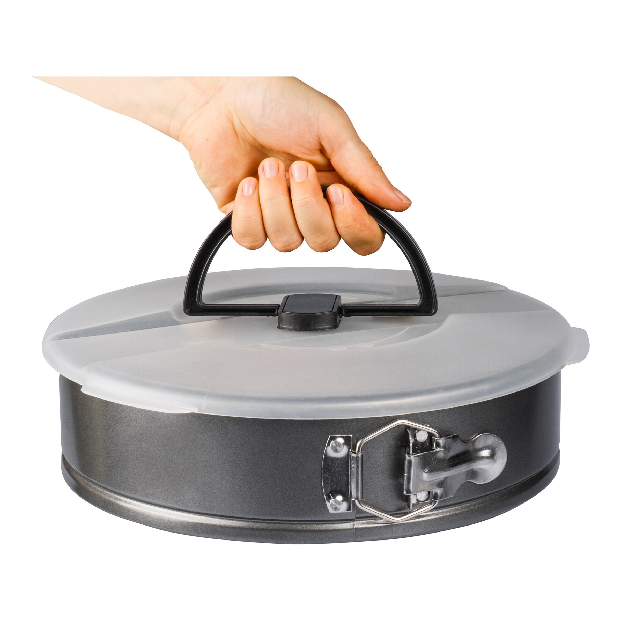 Springform mit Transportdeckel