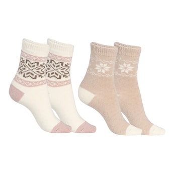 Wintersocken-Set „Norwegen“, 2 Paar