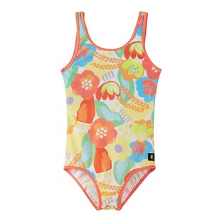 Badeanzug mit UV-Schutz Blumen