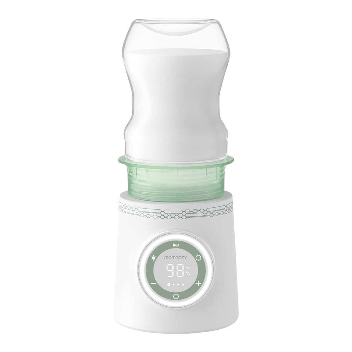 Momcozy Chauffe Biberon Rapide Multifonctions – Contrôle Précis Température Et Maintien 24h