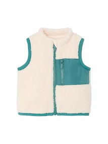 Baby Weste aus Teddyfleece