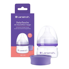 Babyflasche NaturalWave Sauger, Anti-Kolik-Weithals, 60ml