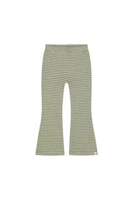 Leggings flared stripe