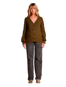 Pullover für die Stillzeit aus Wollmix