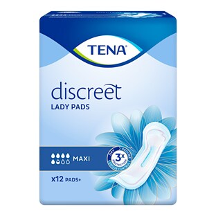 Tena Lady Discreet Maxi Night, 12 pièces