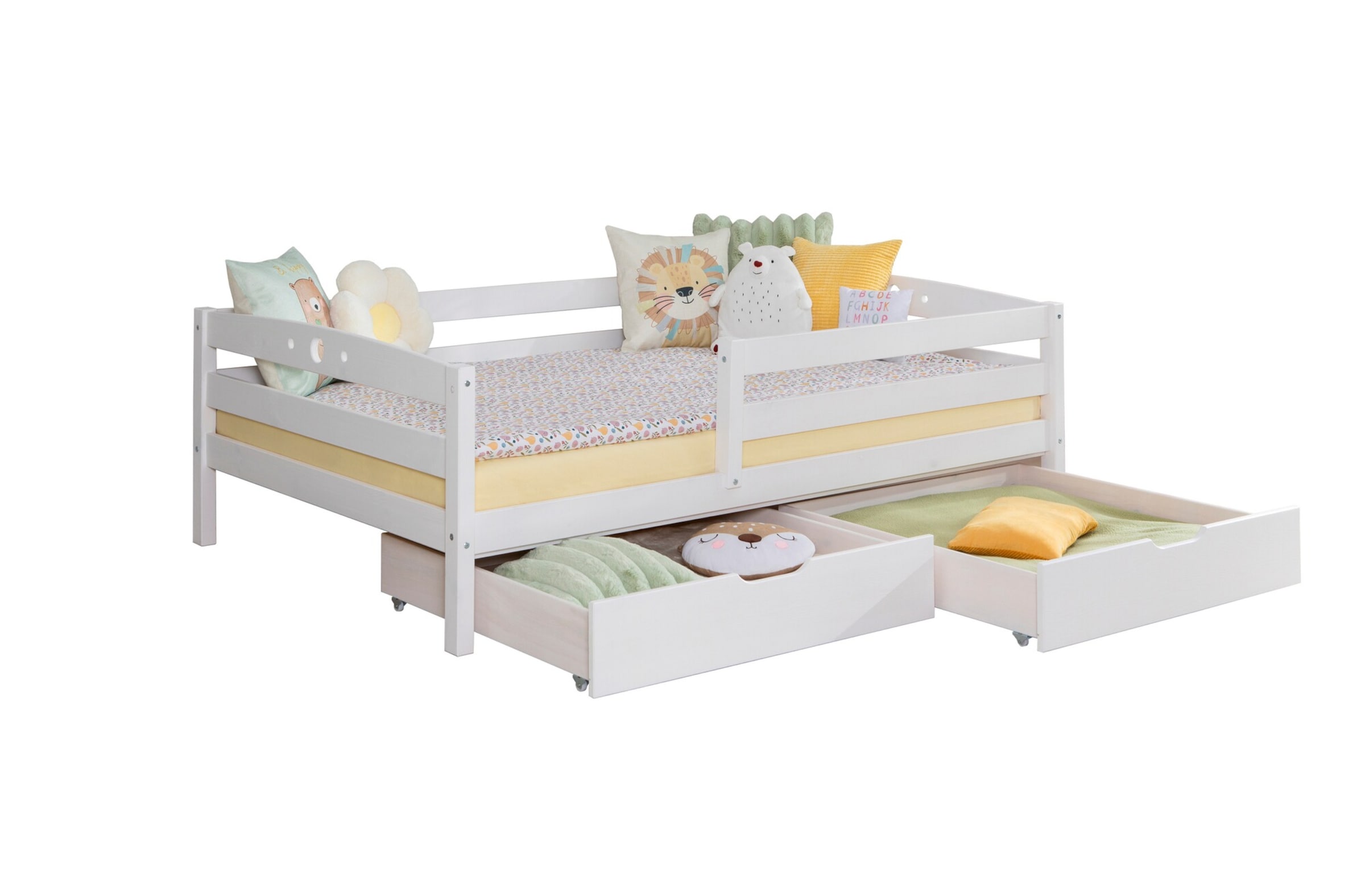 Ticaa Einzelbett „Eli“, Kinderbett, Jugendbett, Schlafzimmer, Kinderzimmer