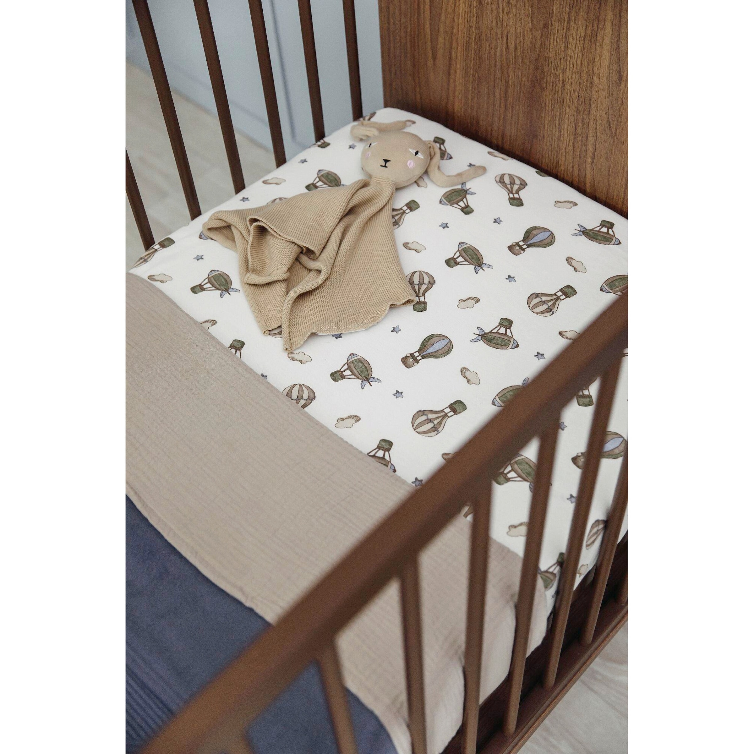 Copper Pearl Spannbetttuch Kinderbett – Weich, Atmungsaktiv & Trendy Design