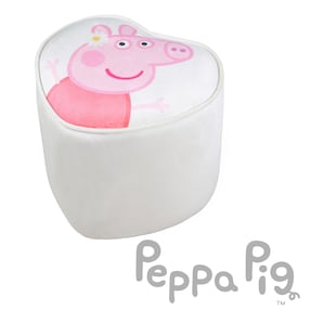 Kinderhocker in Herzform Peppa Pig