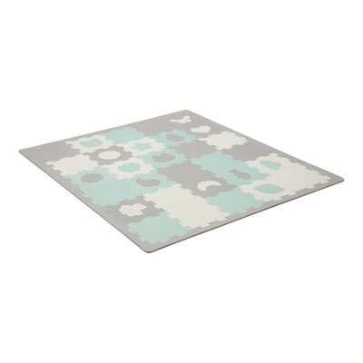 Kinderkraft Puzzlematte LUNO SHAPES mint
