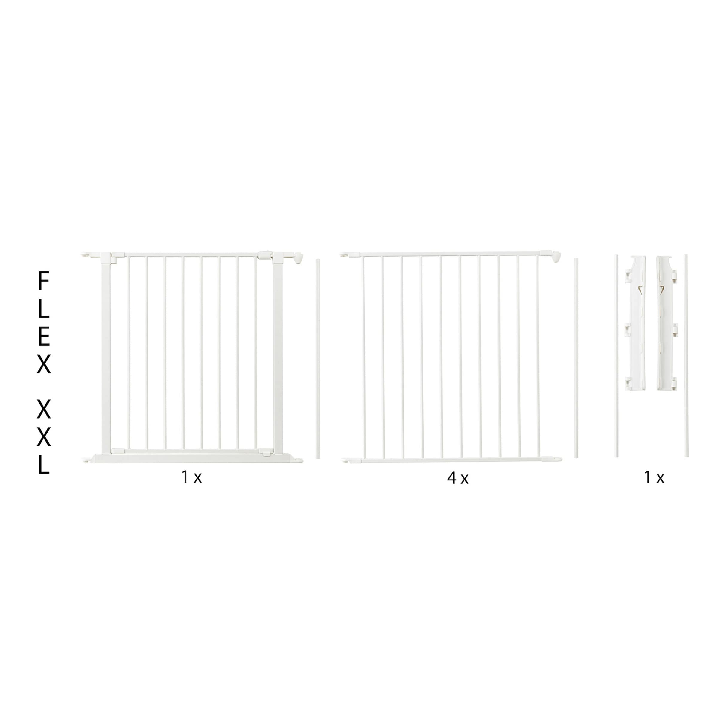 Baby Dan Schutzgitter Flex XXL 90-360 cm