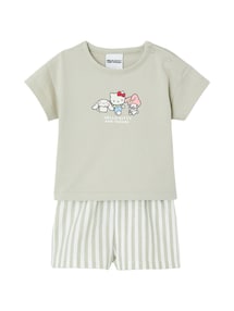 Baby-Set aus T-Shirt und Shorts HELLO KITTY