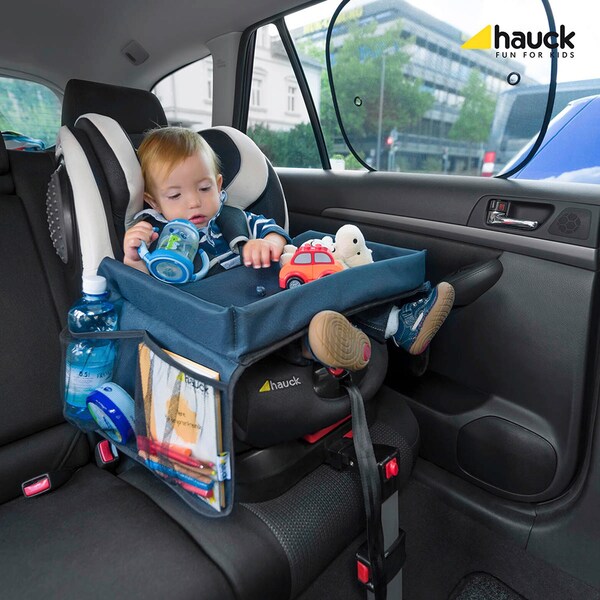 WALSER Kinder-Reisetisch-Auto, Kinder-Reise-Spieltisch, Auto-Kindertisch  blau 9001778260451