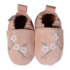Kinderschuhe RecyStep Kirschblüten altrosa