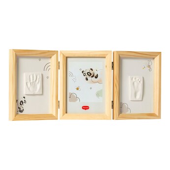 Abdruck-Set Double Frame Wooden 