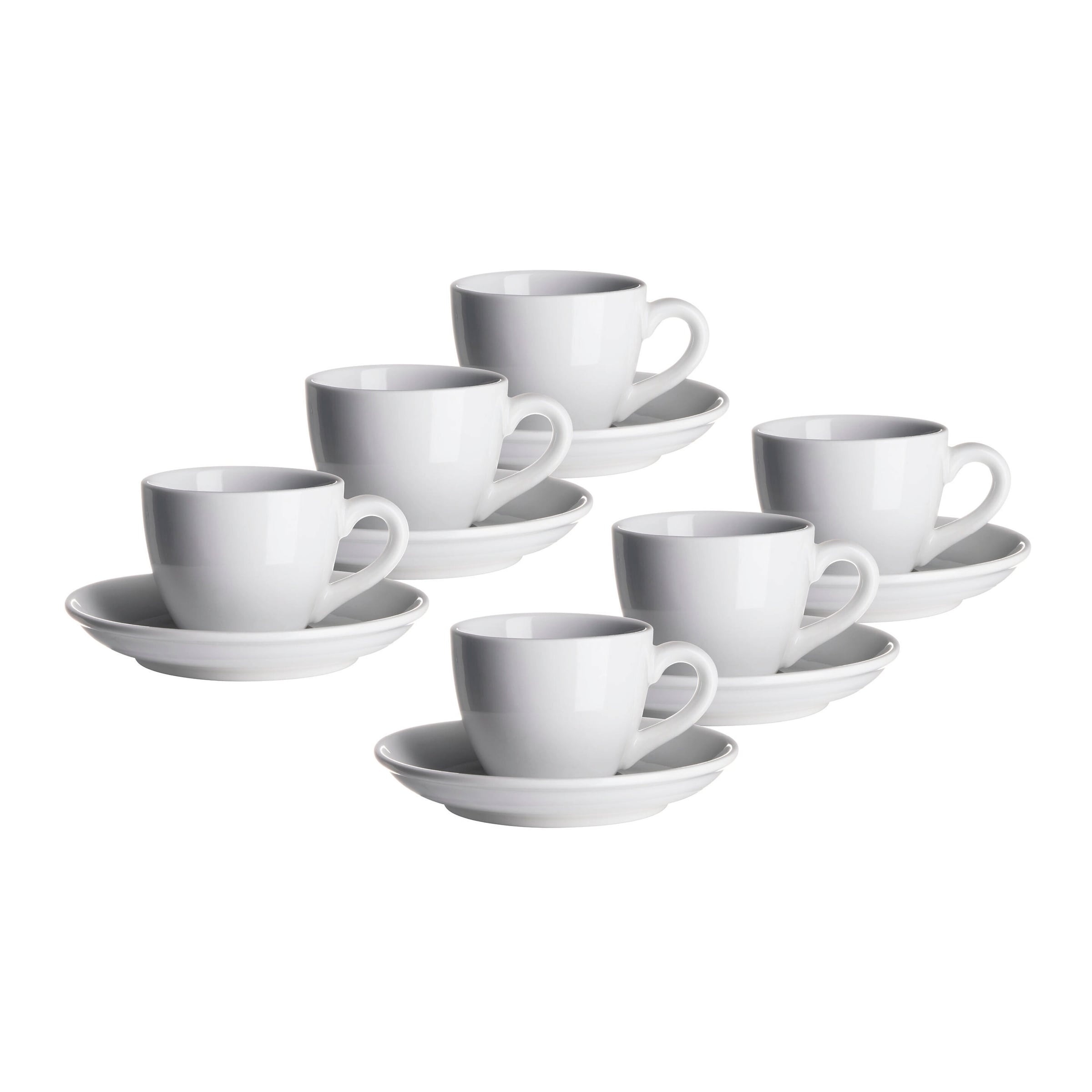 Cappuccinotassen-Set, Porzellan COLOMBIA