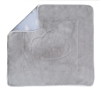 Kuscheldecke Kleine Wolke blau 