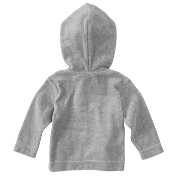 Nickijacke mit Kapuze